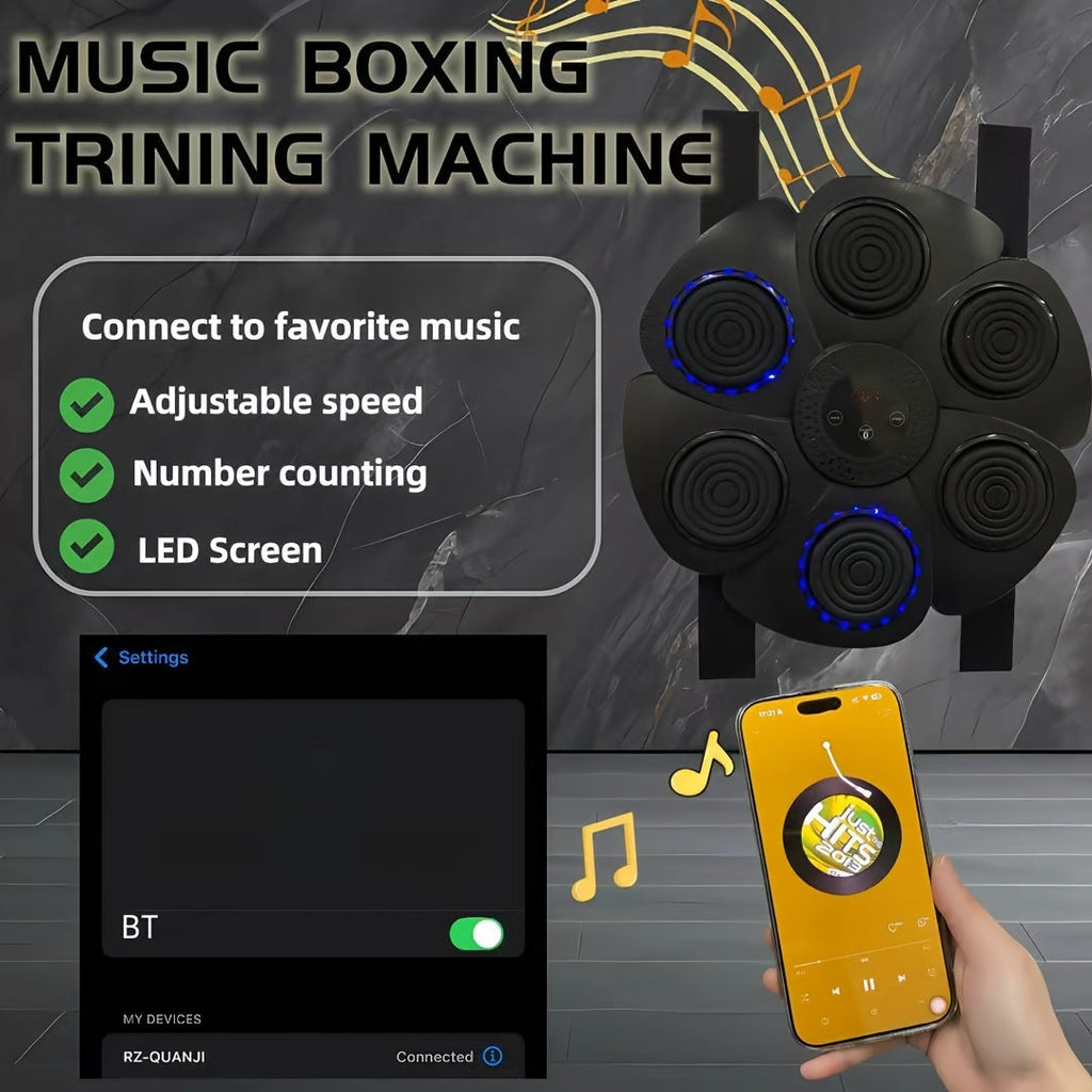 Electric Punch Machine Wireless 9 Modes 18 Speeds