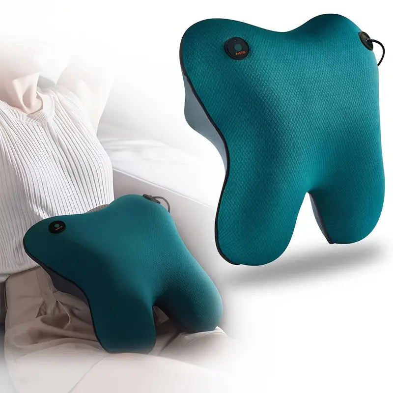 Cordless Shiatsu Back Massager with Heat - Green