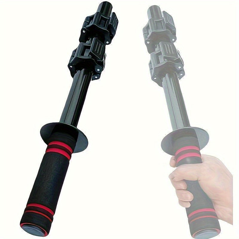 Adjustable Dumbbell Handles For Arm & Forearm Strength Training(Black)