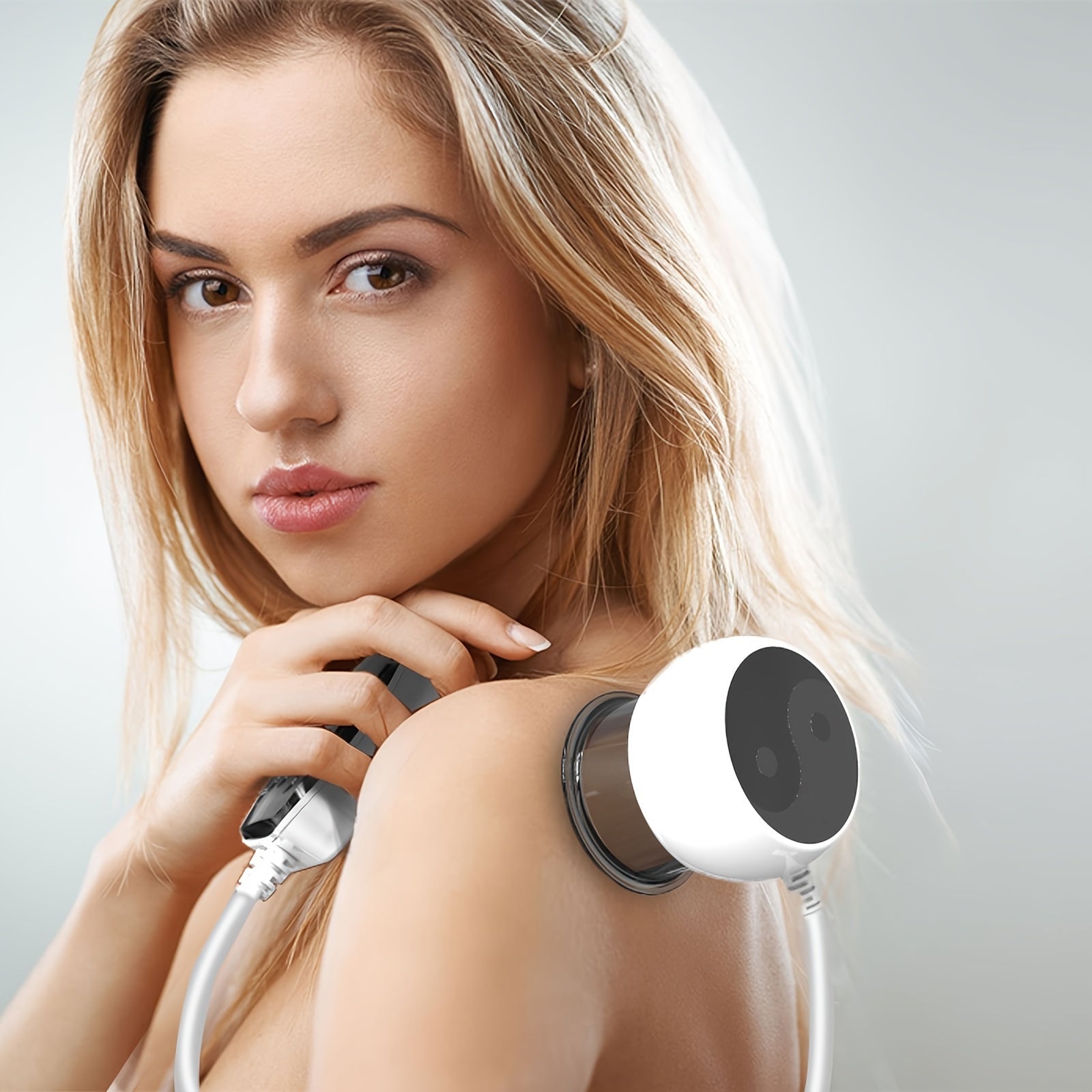 Advanced Neck, Back, Waist, And Shoulder Massager(White)