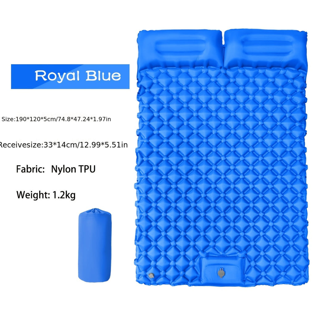Inflatable Camping Sleeping Pad – Interlockable Ultralight Air Mattress