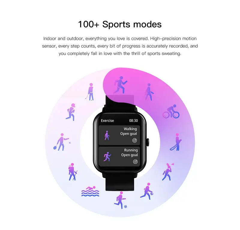 TouchCall Pro: Full Touch Screen Bluetooth Smart Watch