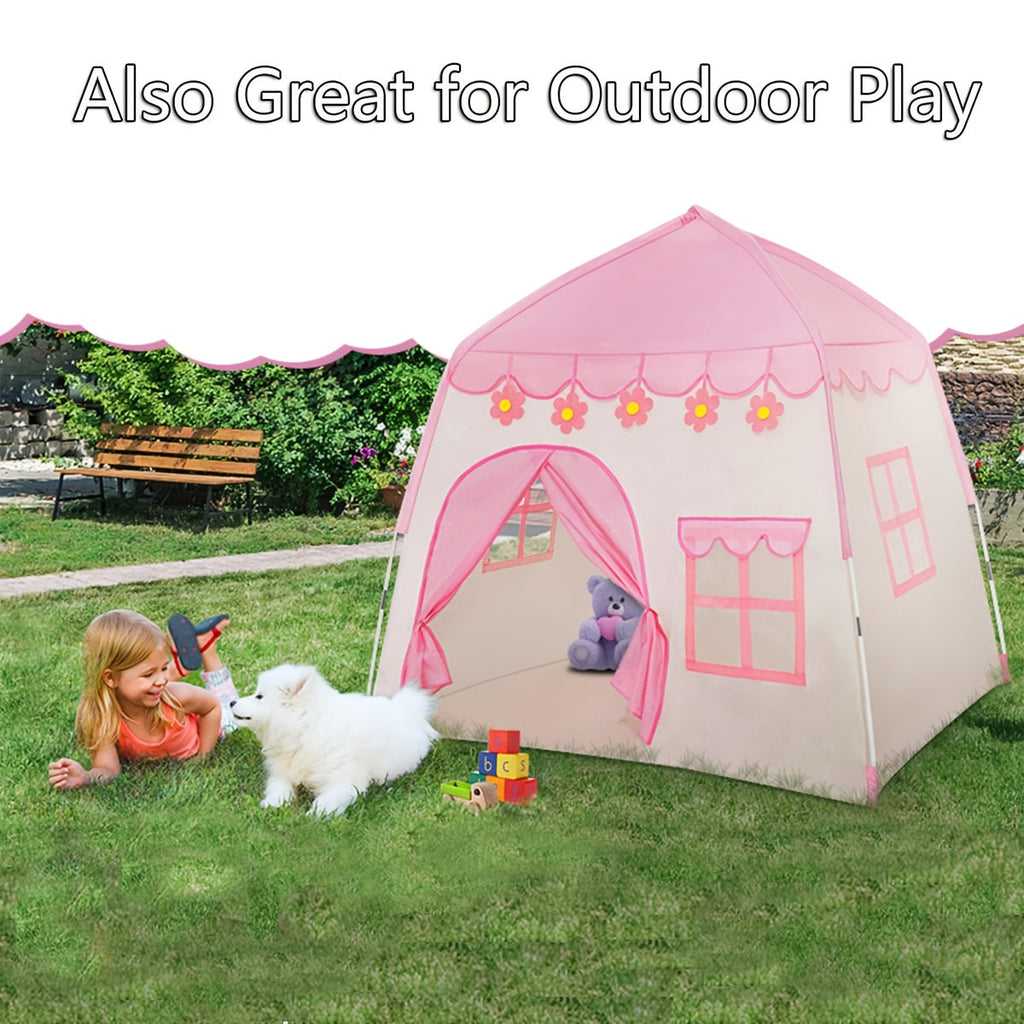 Floral Tent Playhouse for Kids Outdoor
