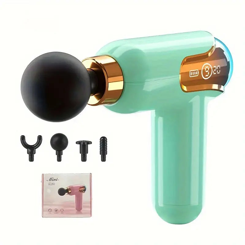 Portable Deep Tissue Massage Gun(Green)