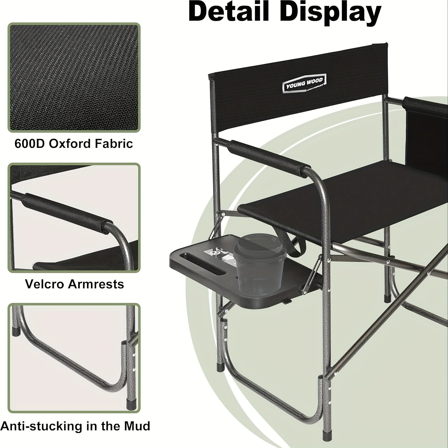 Folding Camping Chair with Cup Holder