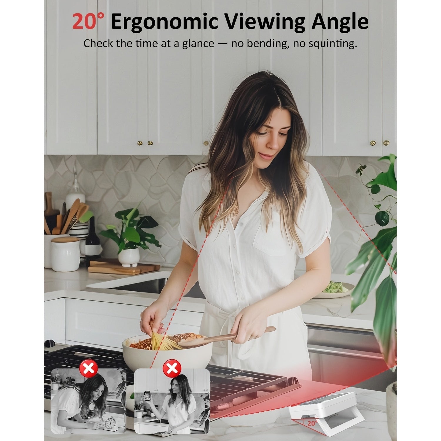 4-Channel Digital Cooking & Study Timer