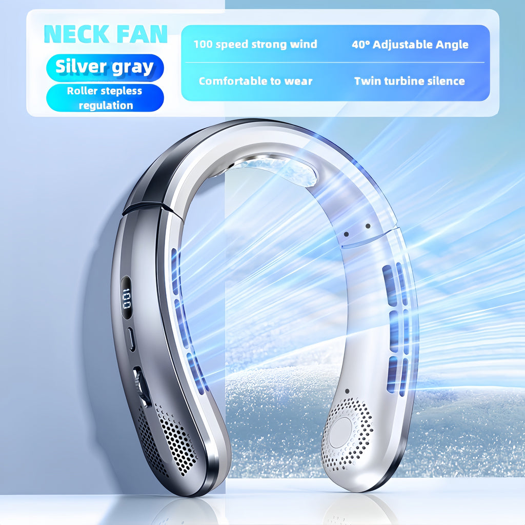 Hanging Neck Fan USB Rechargeable