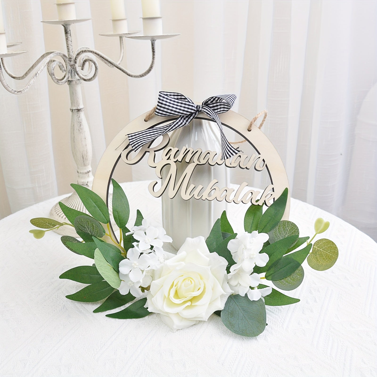 Art Deco Ramadan Wreath Door Decoration