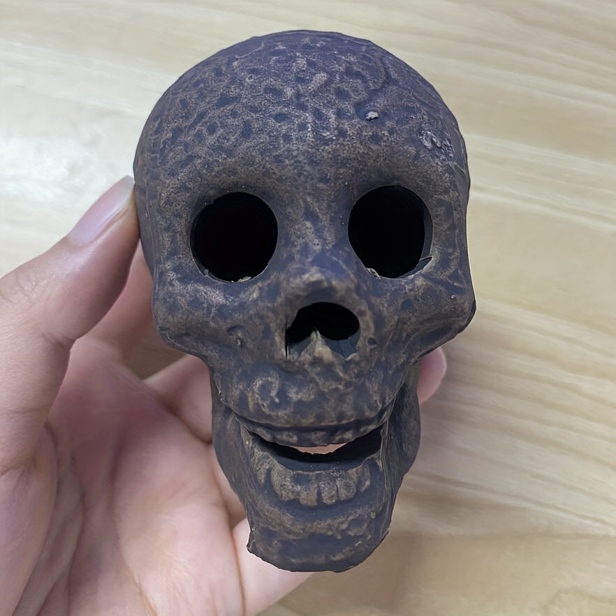 6pcs Ceramic Human Skull Fire Logs -  Fire Pits & Fireplaces
