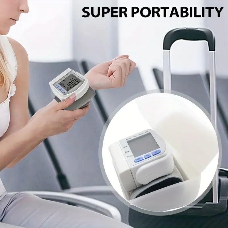 Precision and convenience meet in our wrist BP monitor