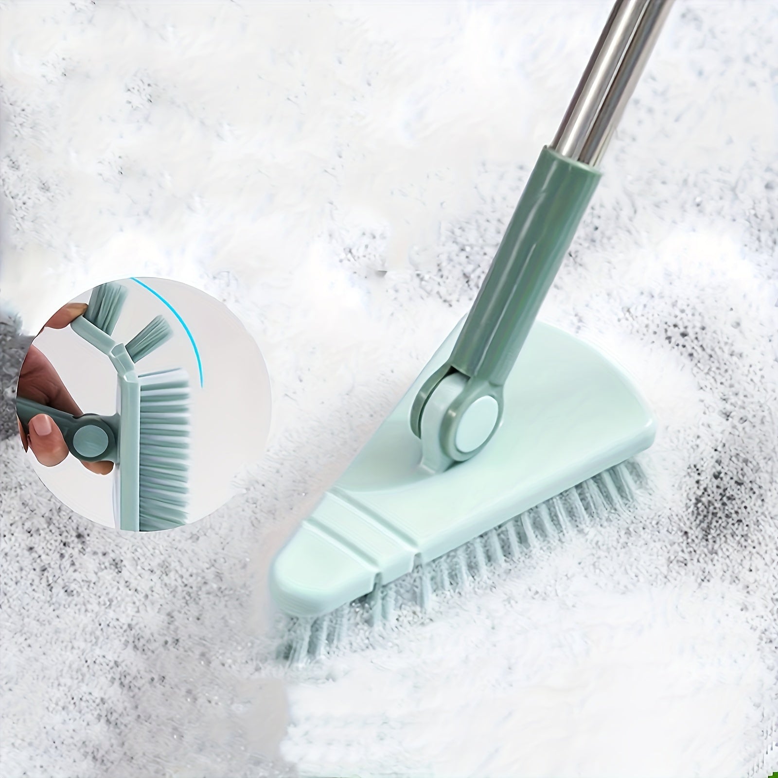 Long-Handle Floor Scrub Brush Scrubber