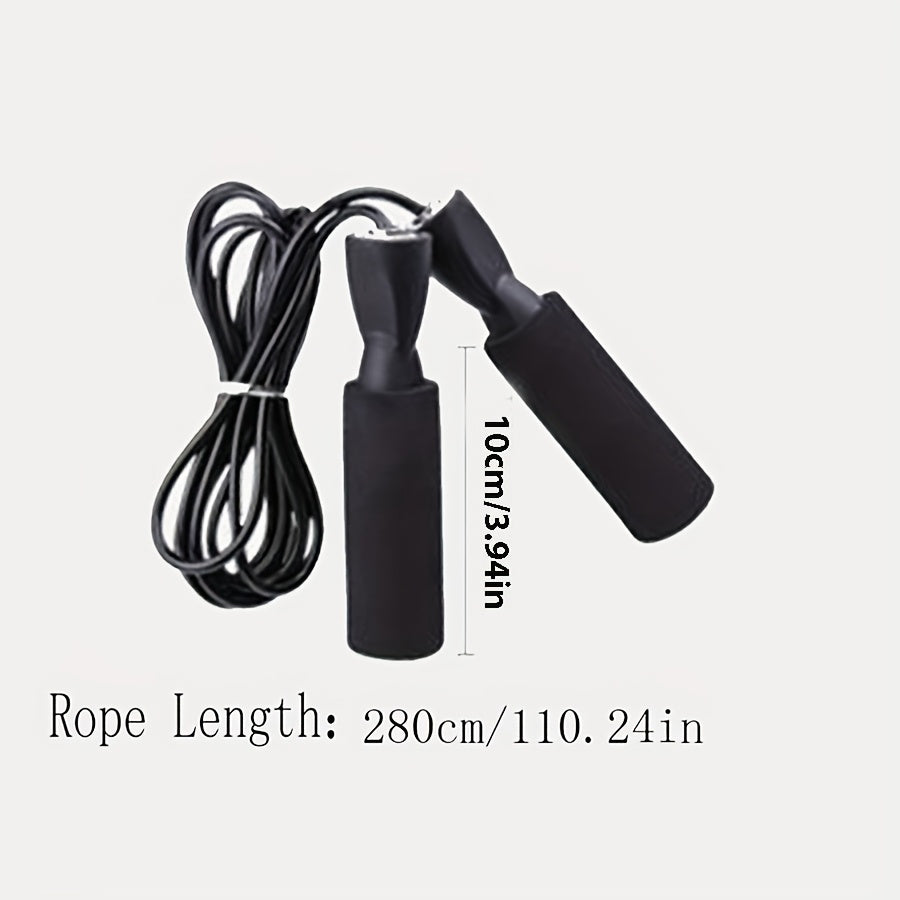 7-Piece Home Gym Fitness Equipment Set – Jump Rope, Hand Grips, Push-Up Bars & Ab Wheel