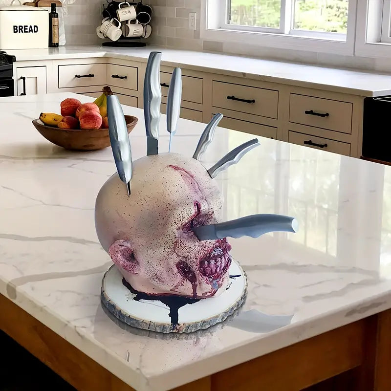Wickedly Sharp: Halloween Knife Holder