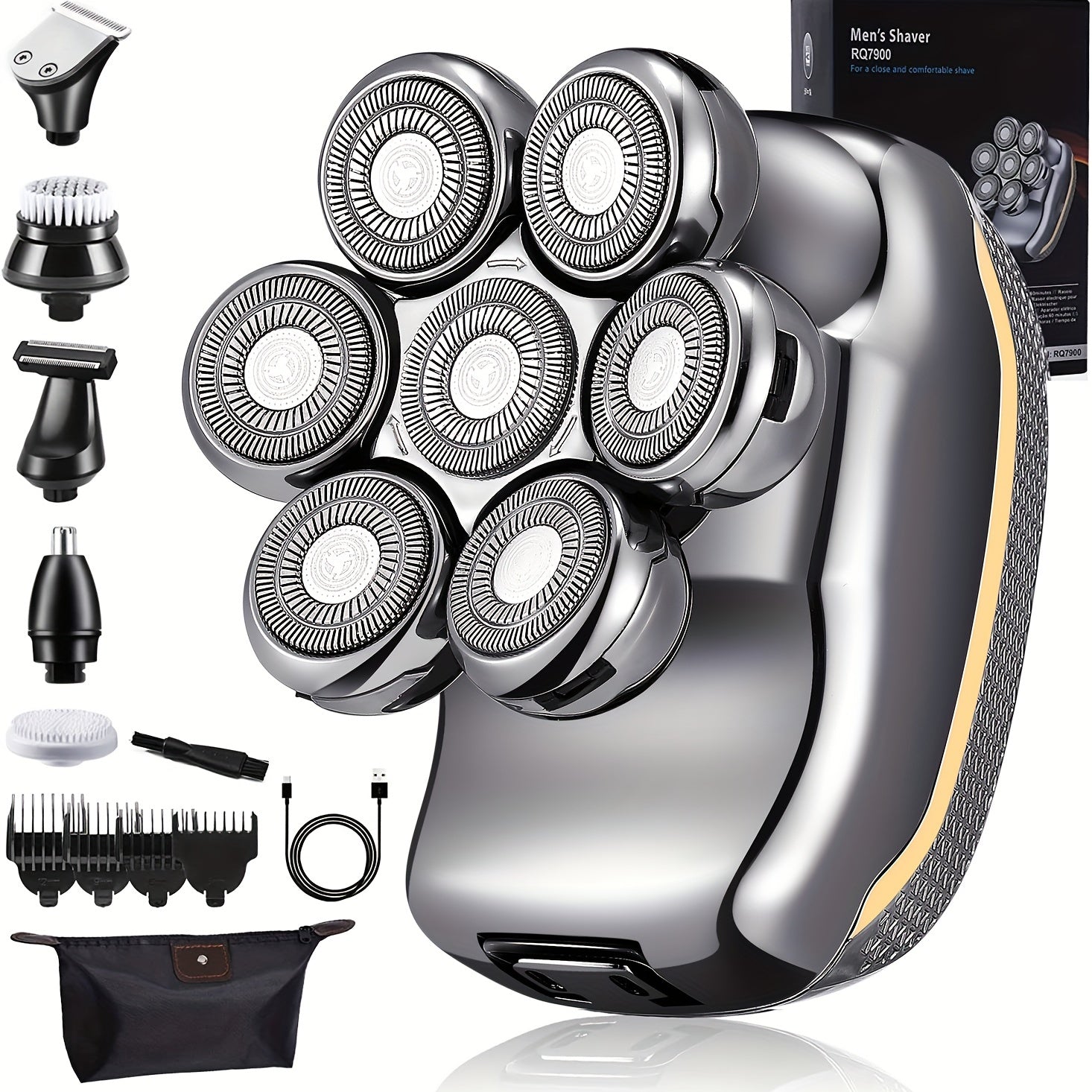 Wet/Dry Beard Trimmer & Body Hair Clipper