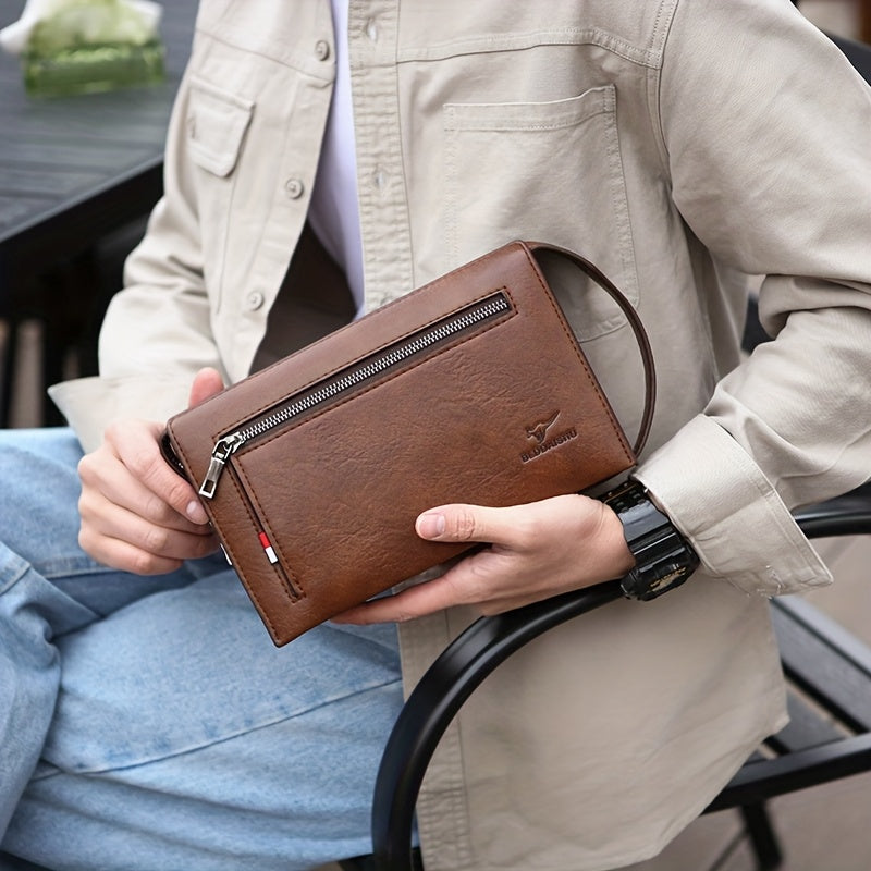 Combination Lock Clutch Wallet