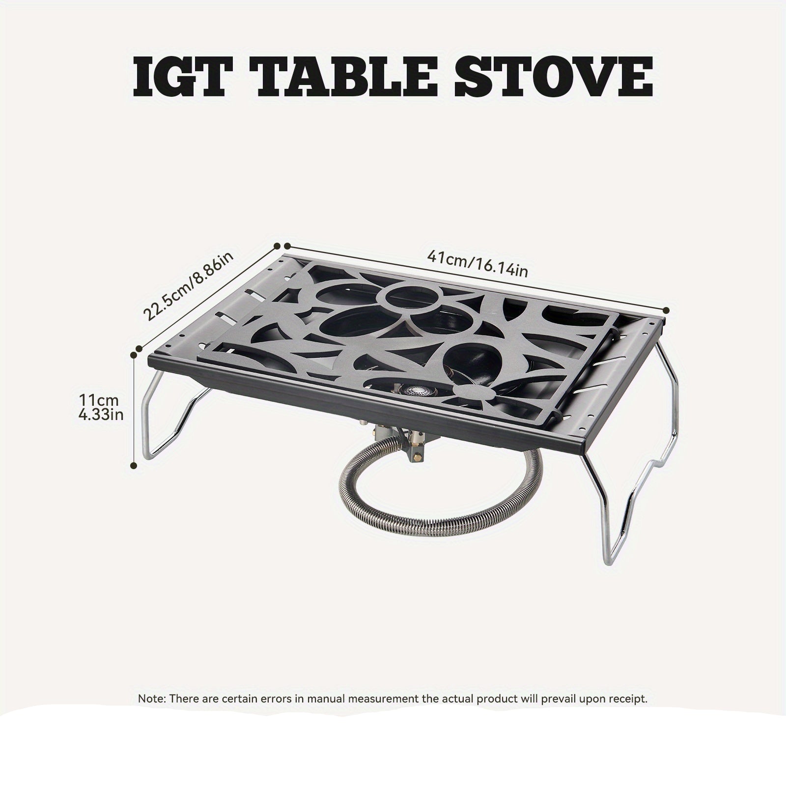 Camping Stove Portable Piezo Ignition