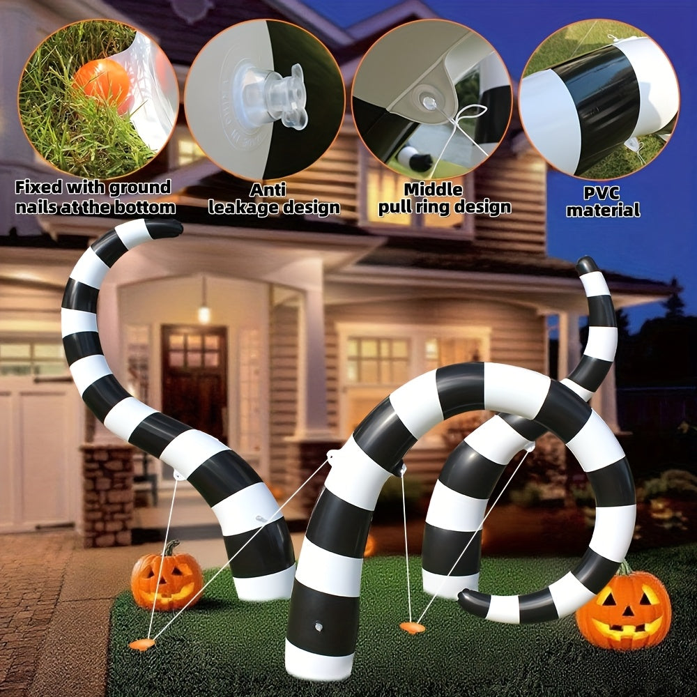 Giant Inflatable Snake Decorations Halloween Set (3pcs)