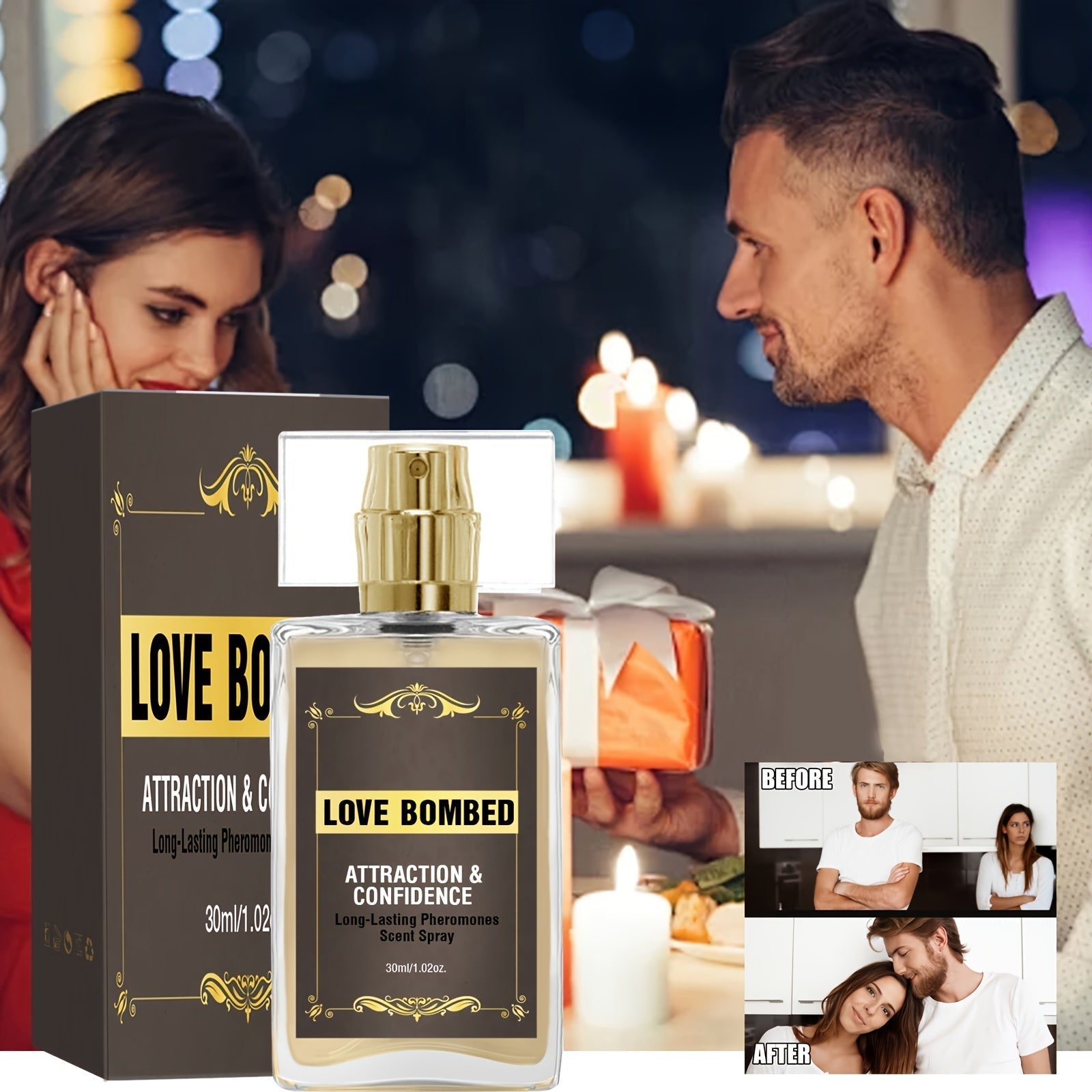 Pheromone Perfume Oil For Confidence