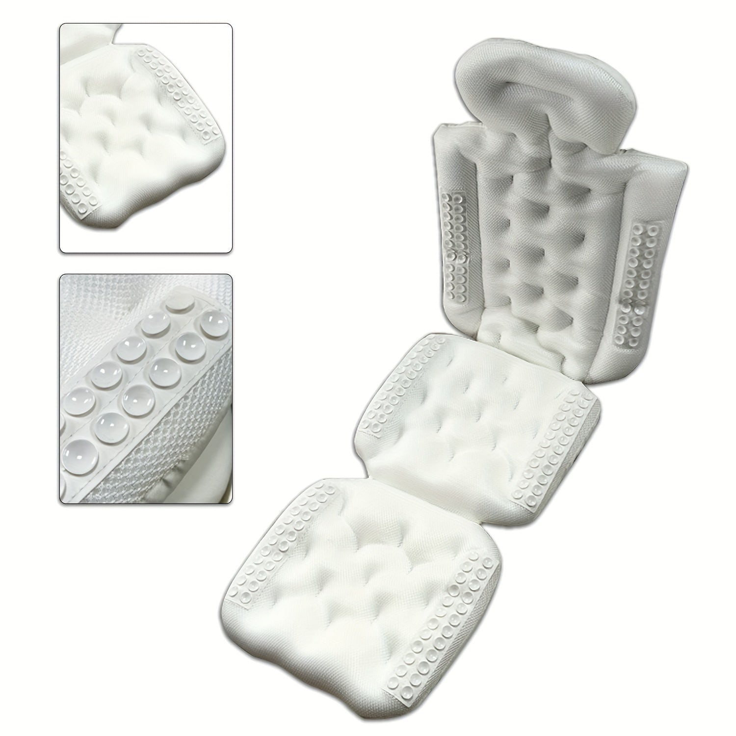 Bath Pillow Mat Neck Back Support