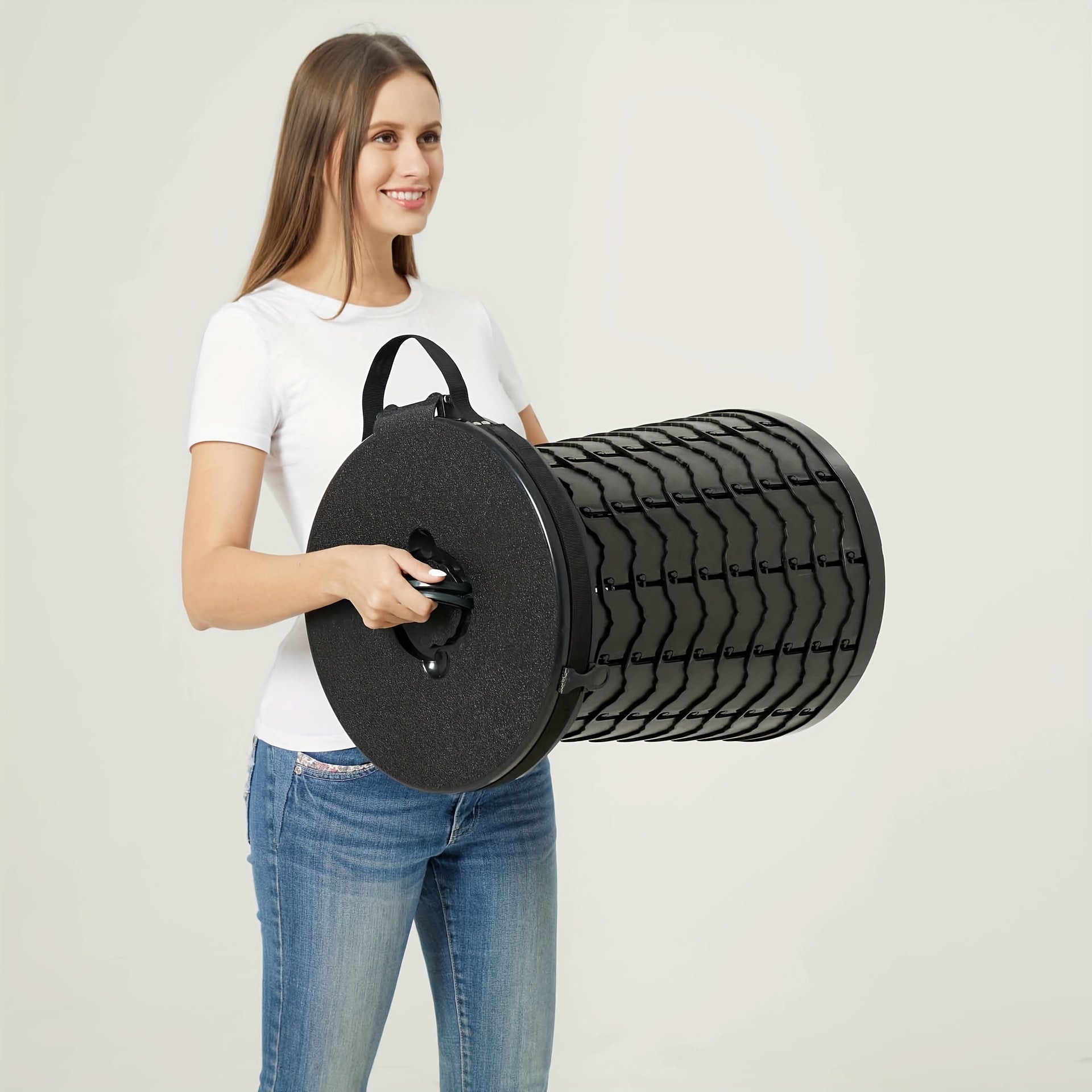Camping Toilet Portable Foldable with Lid