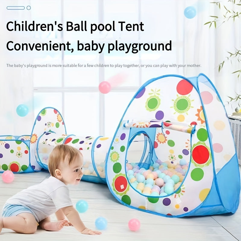 Children'S Indoor Ball Pool Tunnel Tent Playhouse