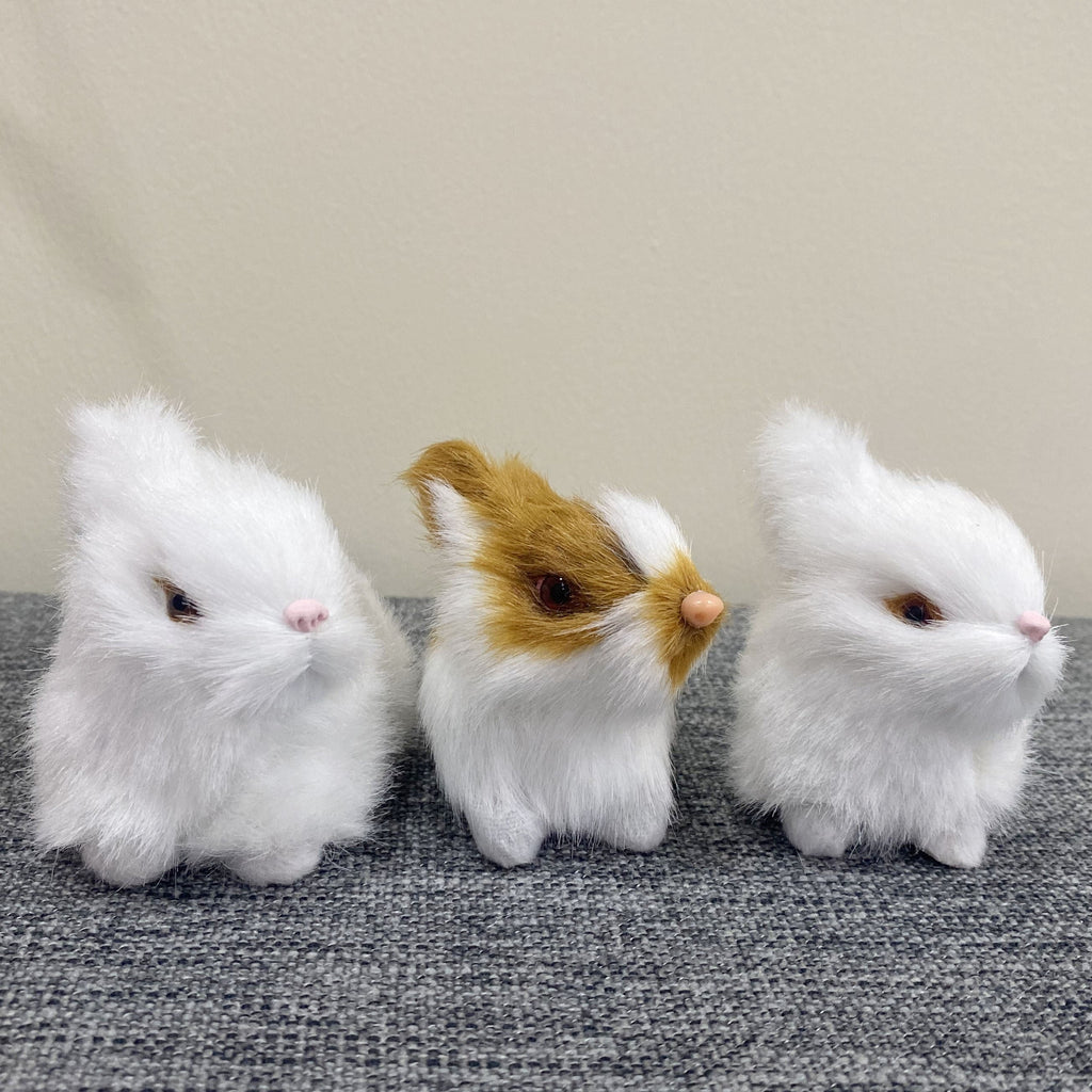 Classic Easter Bunny Decoration Battery-Free Traditional Style