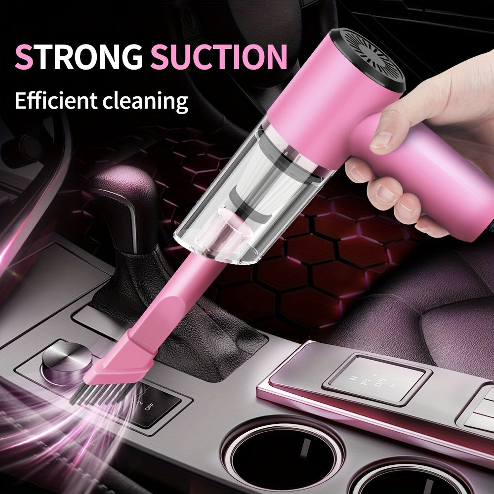 Netm Handheld Car Vacuum Cleaner With Accessories Kit