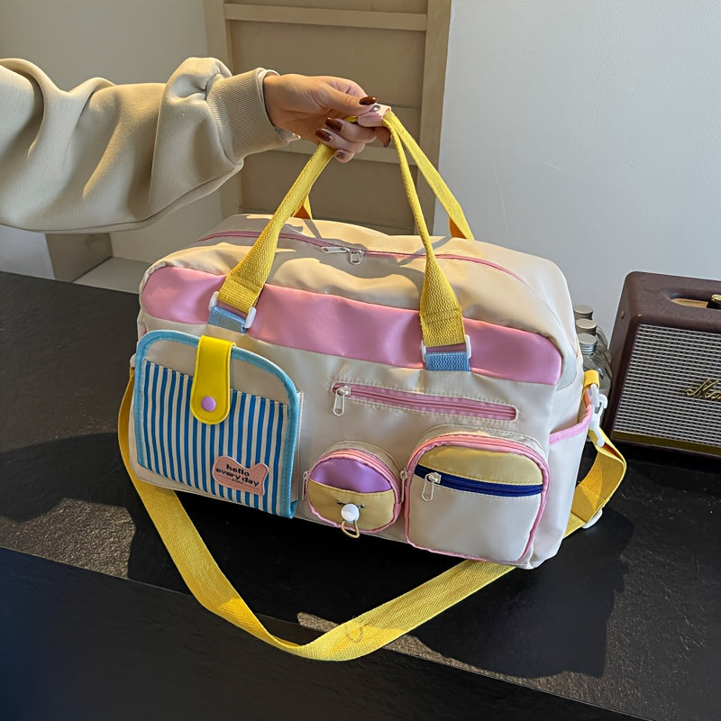 Women’s Travel Duffel Bag with Shoe Compartment