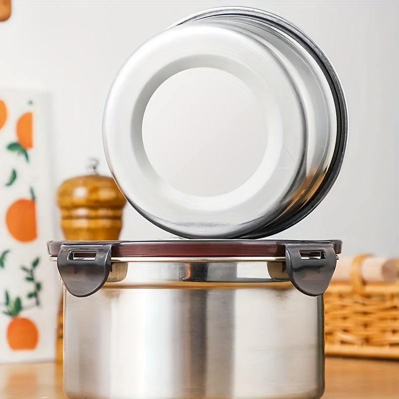Stainless Steel Food Storage Containers Set (3Pcs)