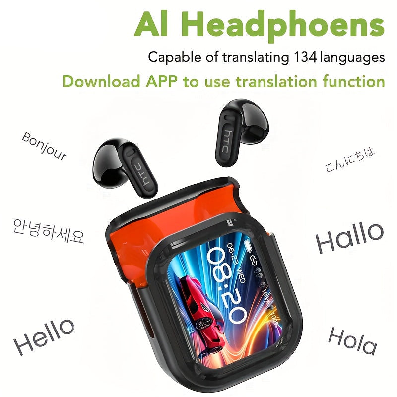 Wireless Earbuds with Language Translation & HD Sound