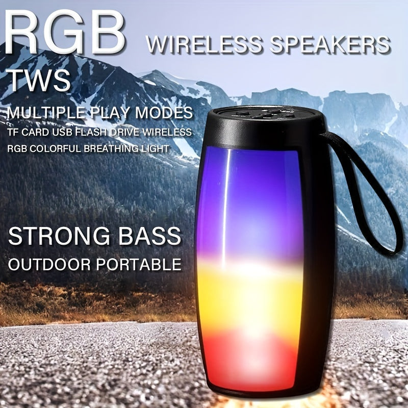 Wireless Speaker with RGB Lights