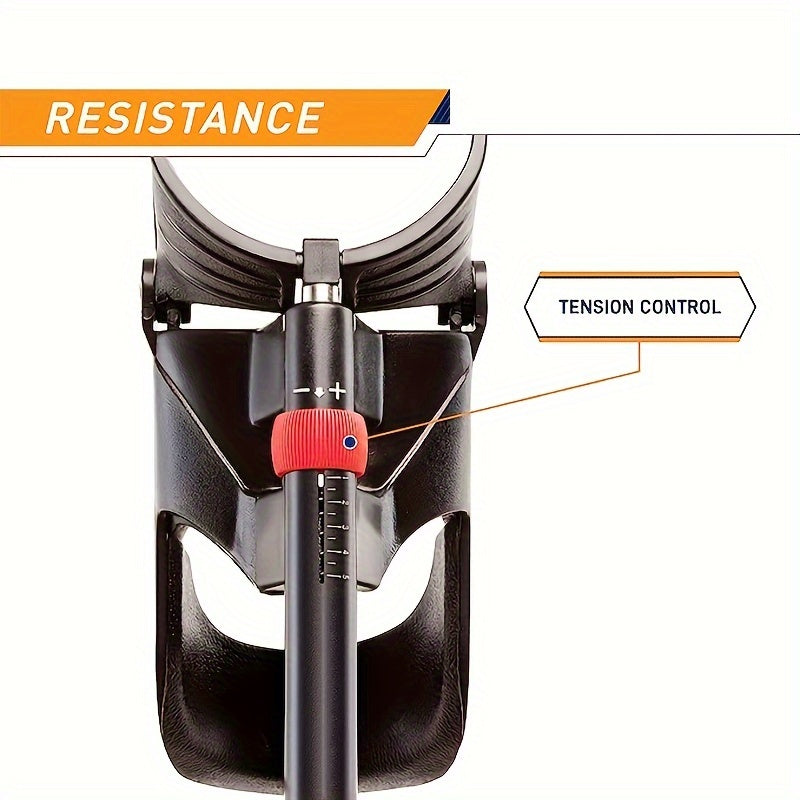 1Pc Spring Wrist Strengthener - Adjustable Forearm Trainer(Black)