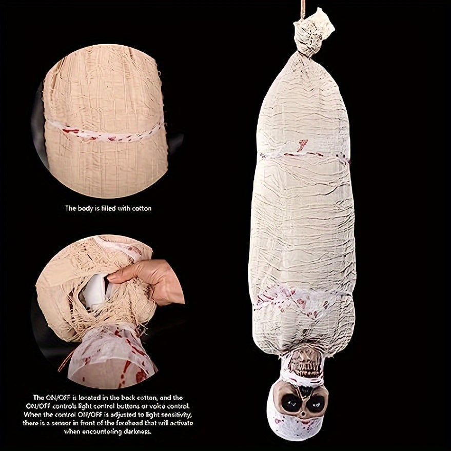 Spooky Mummy Phantom Halloween Hanging Decoration