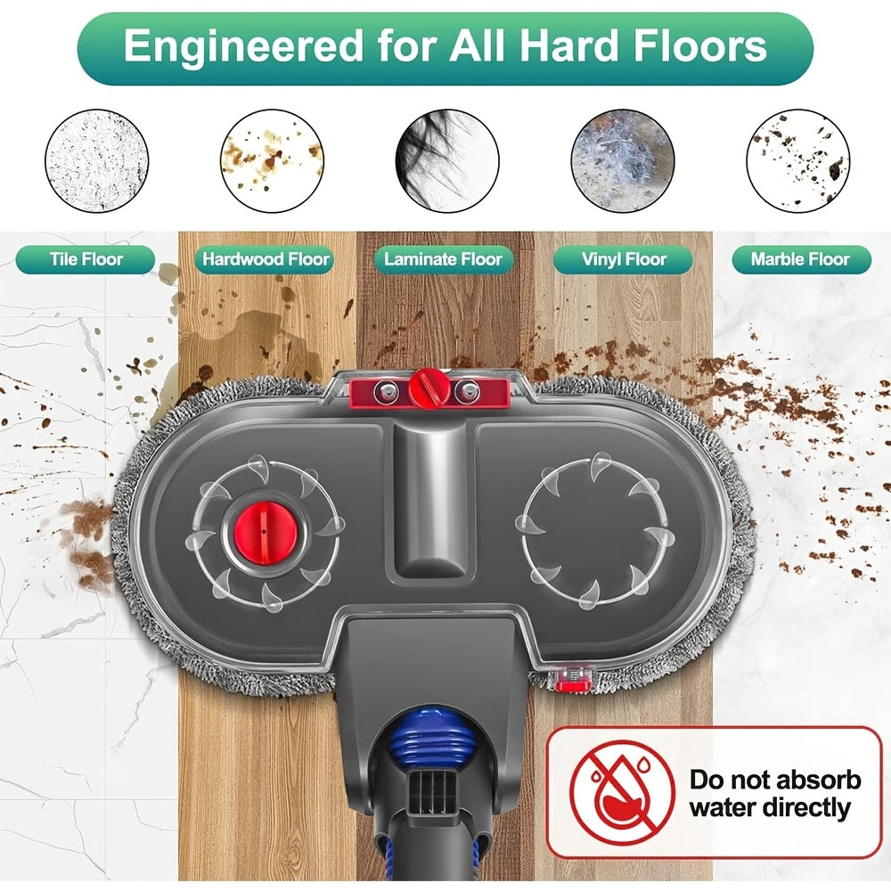 Electric Mop Head for Dyson V7 V8 V10 V11 V15