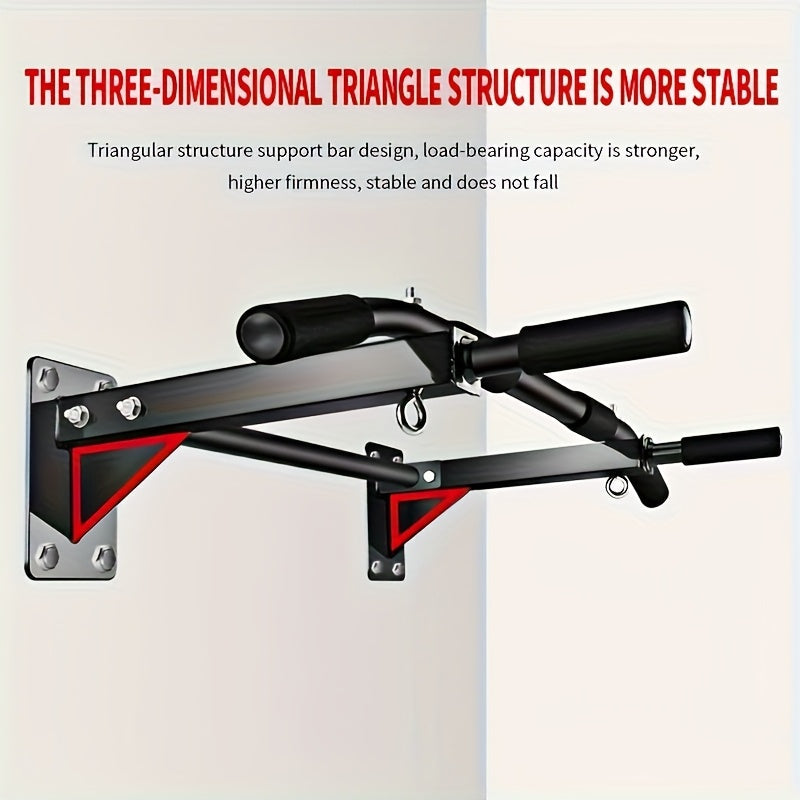 Wall Mounted Pull-Up Bar for Home Fitness