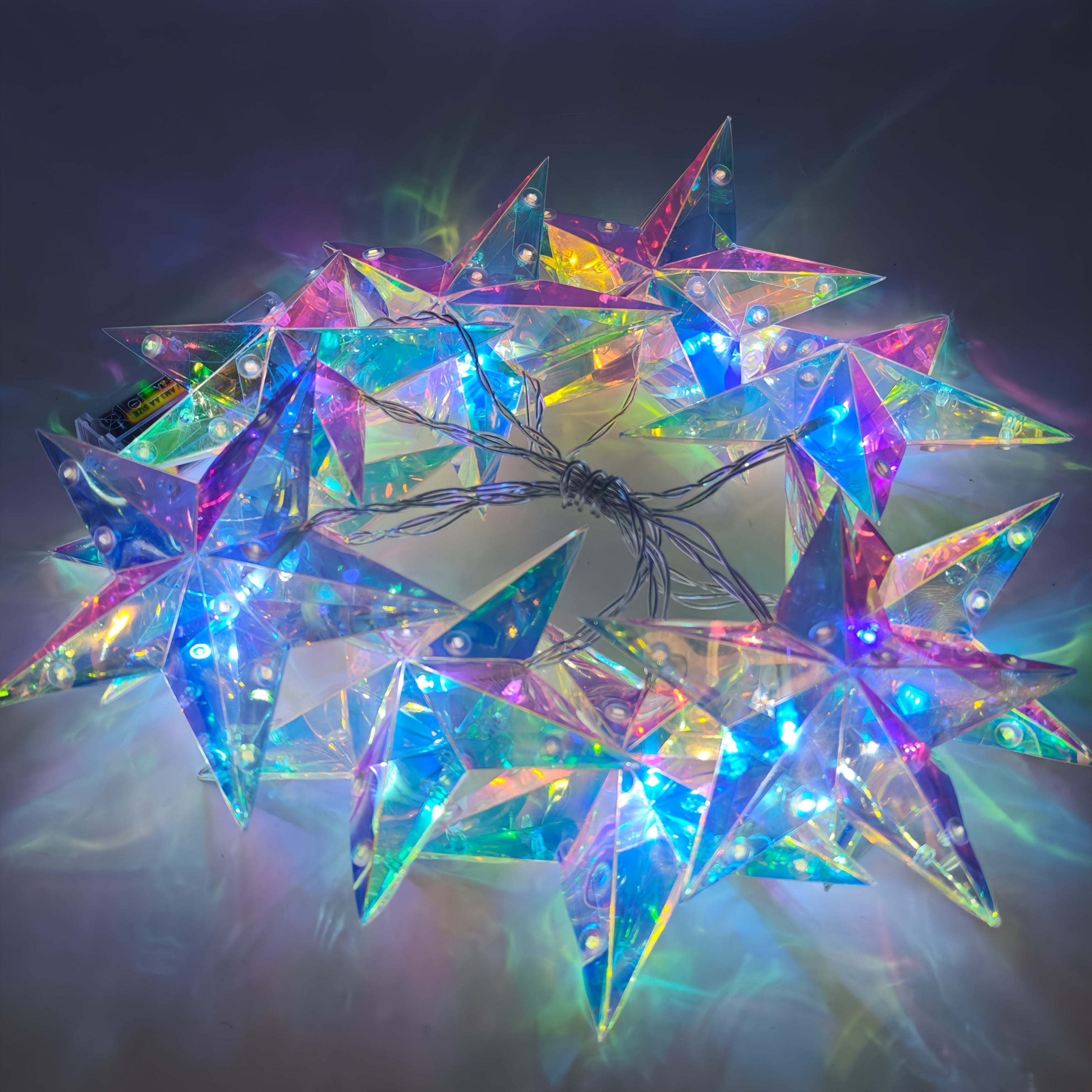 LED Star String Lights 10-Light Decorative String
