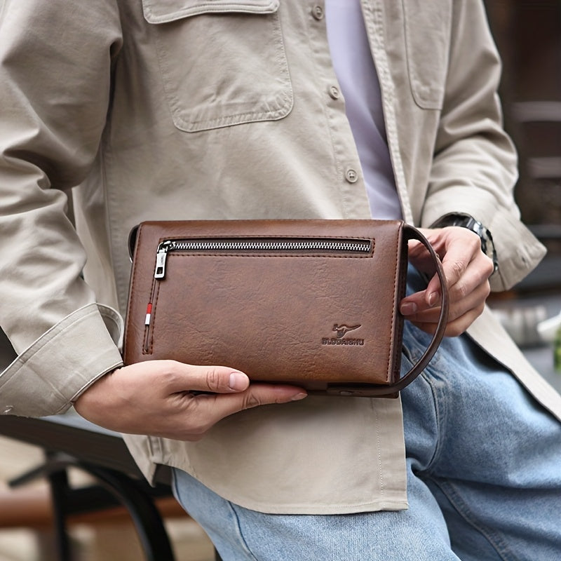 Combination Lock Clutch Wallet