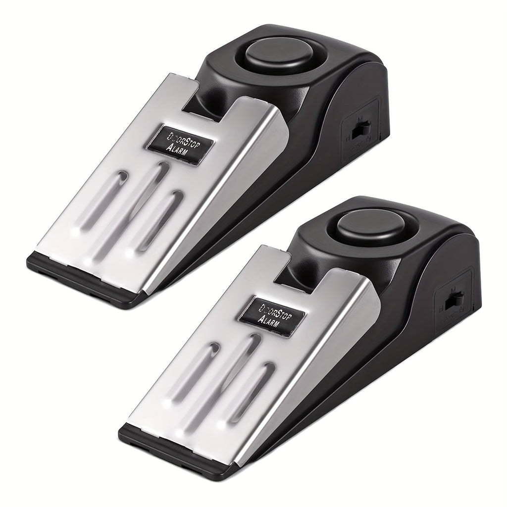 Door Stop Alarm Anti-Theft Security (2pcs)