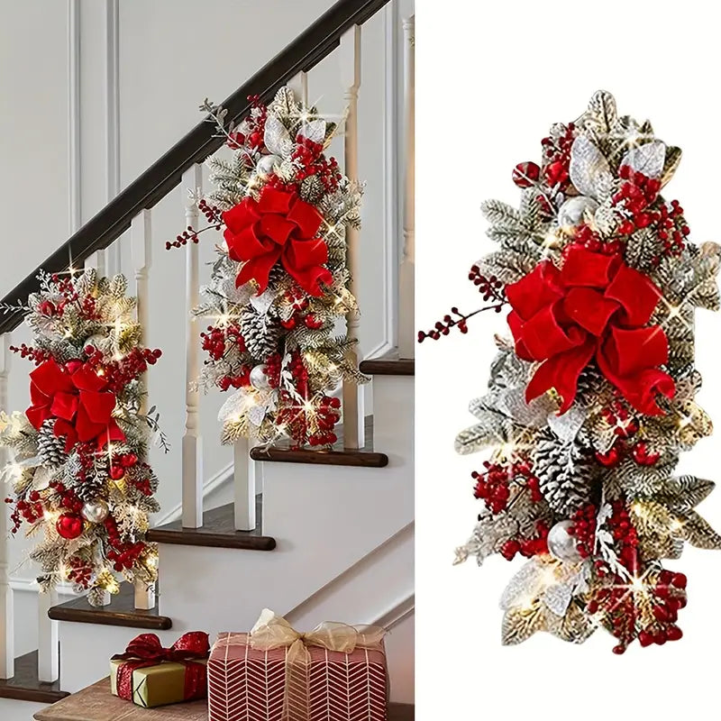 Crafted Christmas Charms: Unique Hand-Woven Wreaths