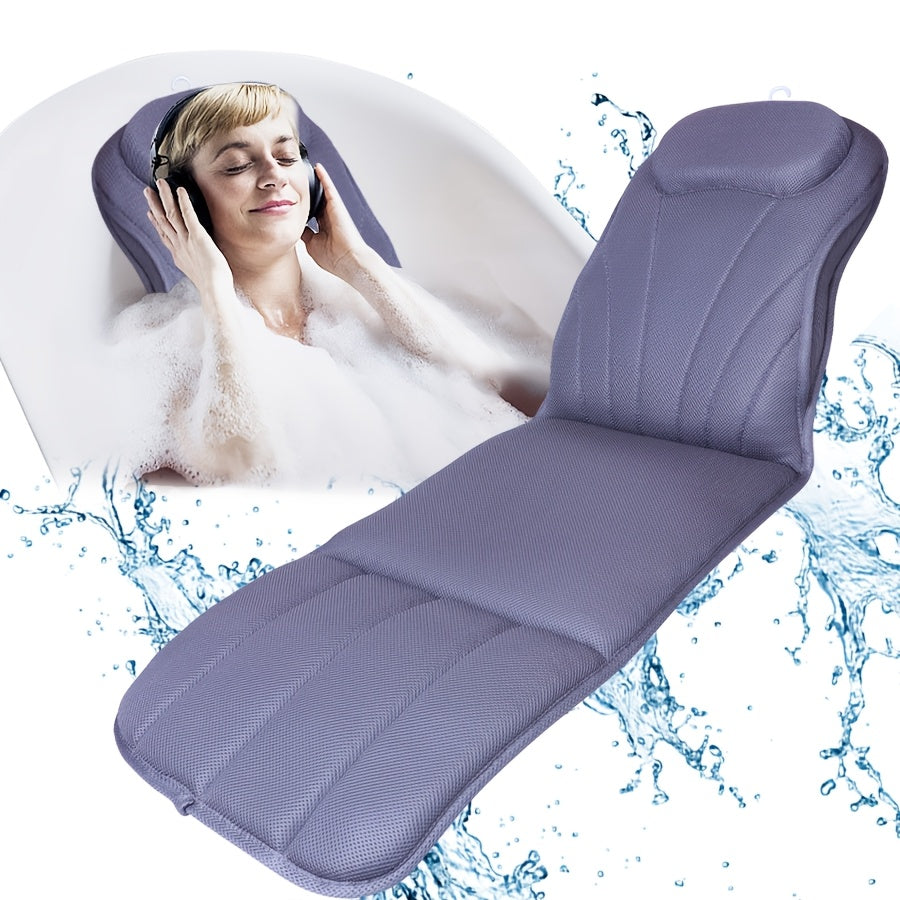 Full Body Bathtub Mat Pillow