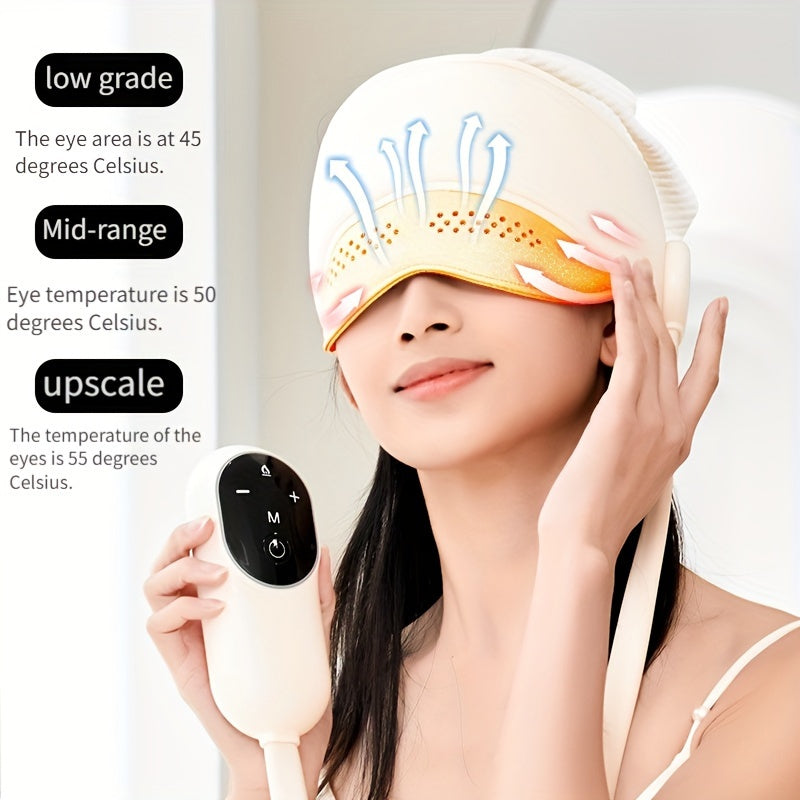 Electric Head & Eye Massager (2-in-1)