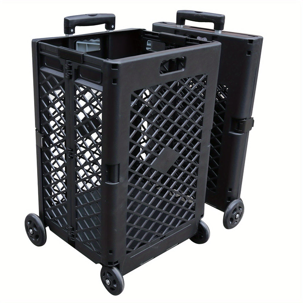 Foldable Storage Cart with Wheels