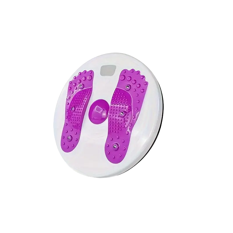 Dynamic Waist Twisting Plate & Foot Massage Twist Board - Purple