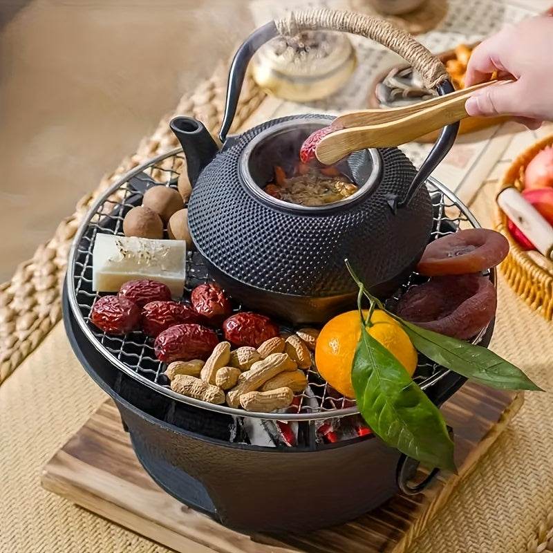 Cast Iron Charcoal Stove Rack for Outdoor Use