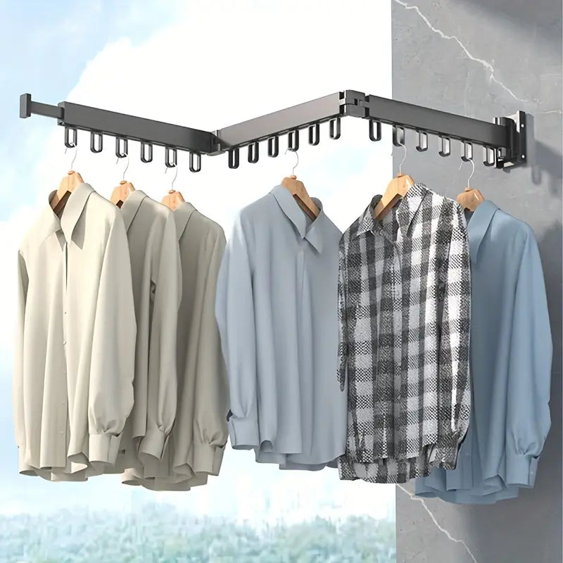 Space-Saving Tri-Fold Garment Organizer