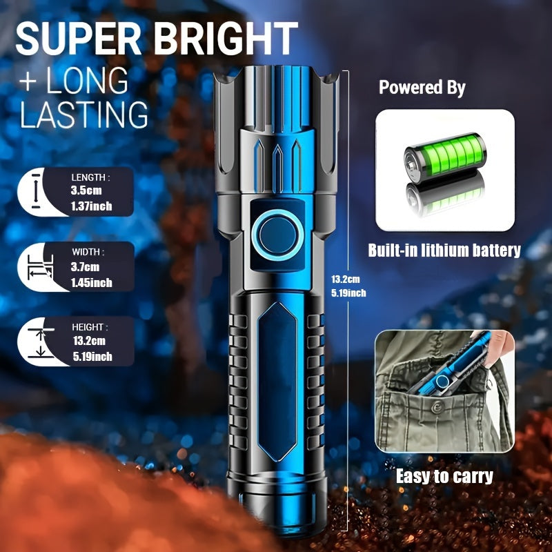 2-Pack Ultra-Bright 350 Lumen LED Flashlights