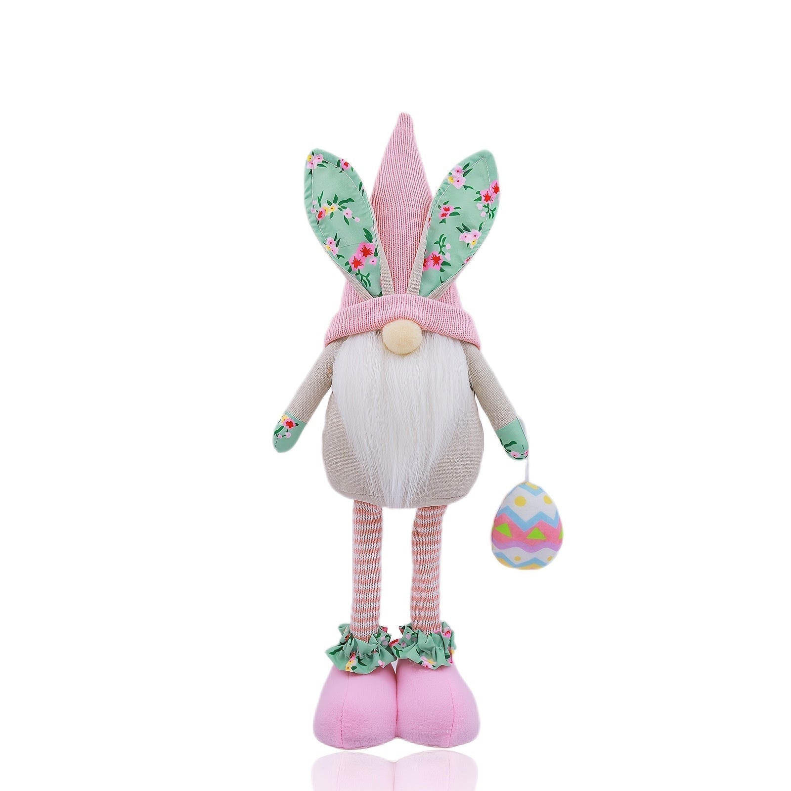 Handmade Easter Bunny Gnome Plush Decoration