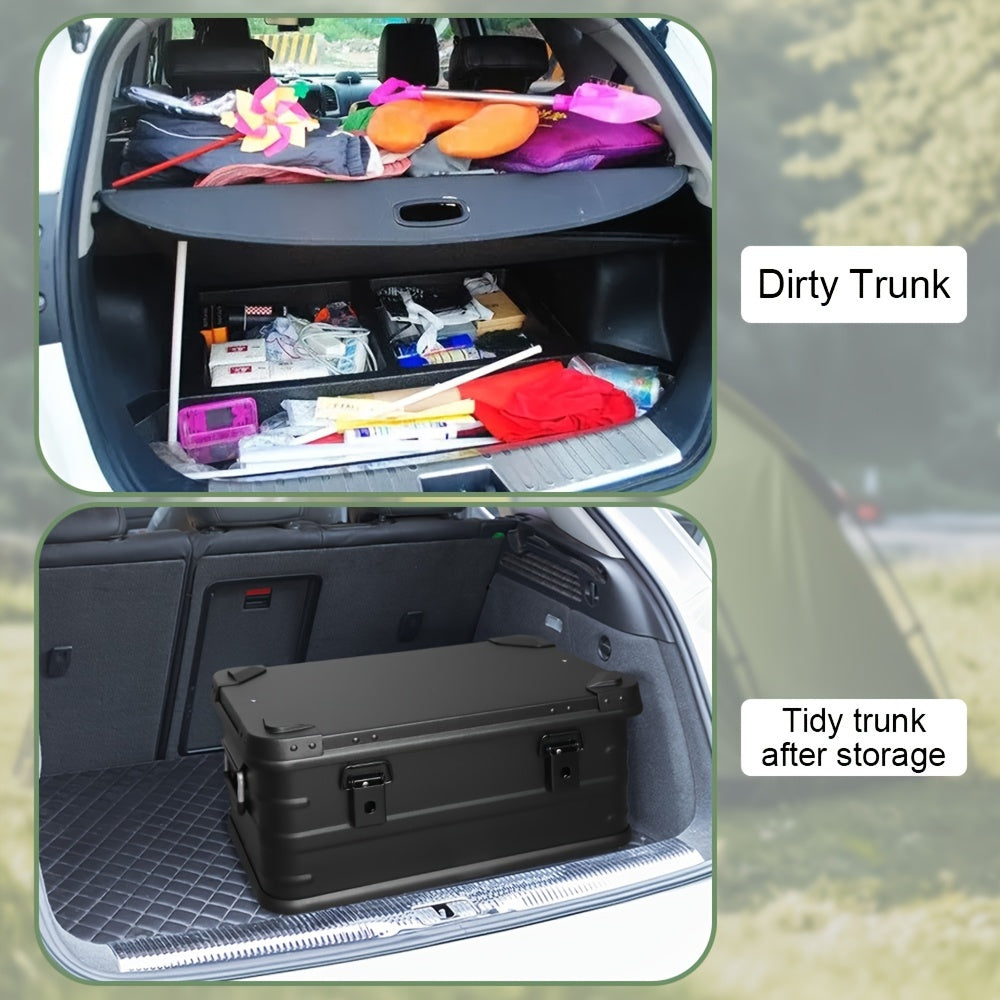 Heavy-Duty 50L Outdoor Aluminum Storage Box