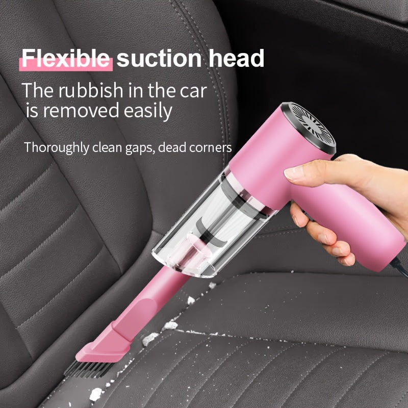 Netm Handheld Car Vacuum Cleaner With Accessories Kit