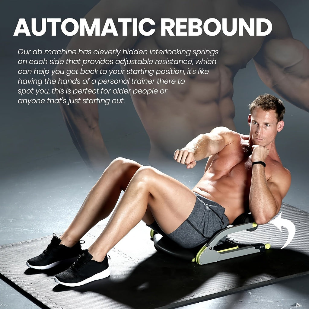 Sit Up Core Trainer Stainless Steel